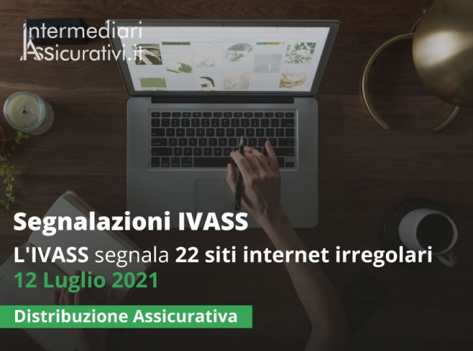 L'IVASS segnala 22 siti internet irregolari